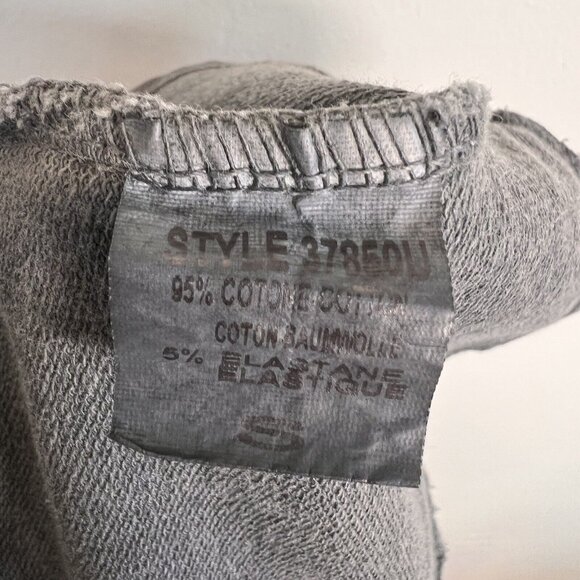 Tempo Paris Gray Cotton Open Front Jacket Silver Detail and Buttons S - Picture 12 of 13